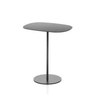 Aquadesign Mesa de centro de metal negro