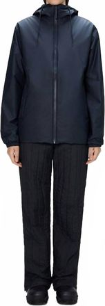 Rains Unisex Lohja Insulated Jacket In Navy