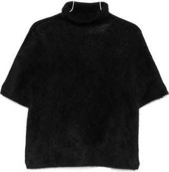 Soft Goat Cashmere Turtle-Neck Sweater