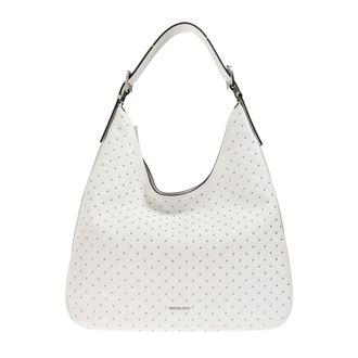 Michael Kors Shoulder Bags, female, White, Size: ONE SIZE Nolita Shoulder Bag