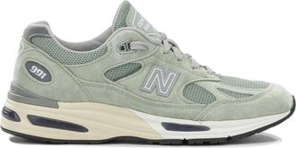 New Balance 991v 2 Hardloopsneaker - Heren - Hardloopschoenen - Groen - 45 EU - Su&egrave;de - Fitness