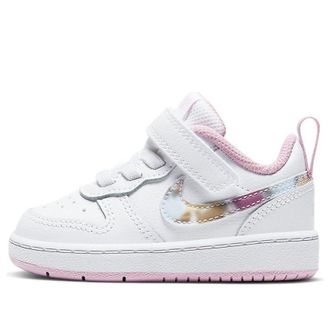 Nike (TD) Nike Court Borough Low 2 SE White Pink CZ6614-100