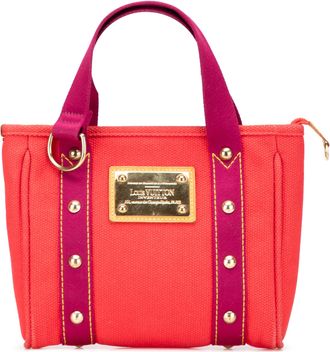 Louis Vuitton Pre-owned Womens Canvas Tote Bag - Light Pink Textile - One Size