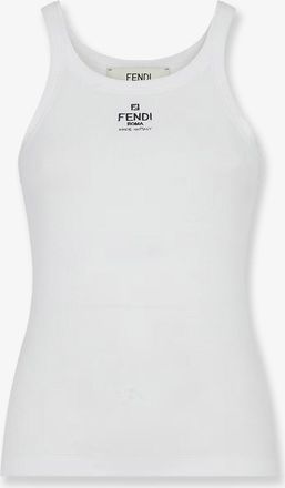 Fendi Top in cotone a costine - FENDI - gender_Woman