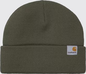 Carhartt Work in Progress Berretto beanie in acrilico con risvolto e patch logo