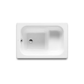 Roca Ba&ntilde;aseo De Acero Rectangular Contesa Roca