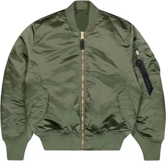 Alpha Industries Jassen - Heren - Bomber jackets - Groen - XL - Jassen