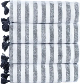 Brooks Brothers Turkish Pesthemal 4Pc Hand Towels