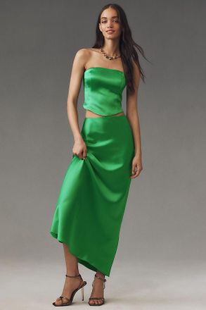 Mare Mare Evie Strapless Satin Set