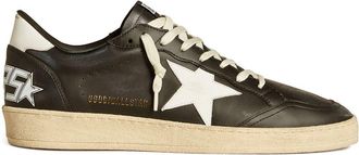 Golden Goose Ball Star sneakers - men - Cotton/Leather/Leather/Viscose/Polyurethane/Polyester/Rubber - 39 - Black