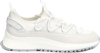 Bally Delys White Leather Sneakers, Brand Size 40 ( US Size 9.5 )