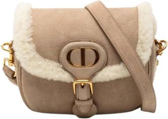 Dior Pre-owned Cross Body Bags, female, Beige, Size: ONE SIZE Pre-owned Leather crossbody-bags