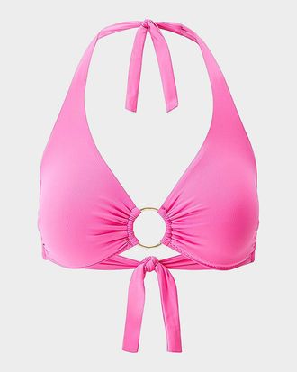 Melissa Odabash Brussels Underwire Halterneck Bikini Top