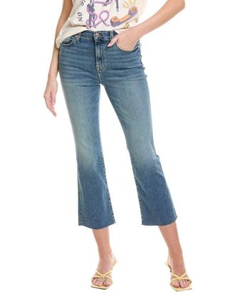 7 For All Mankind Felicity High-Waist Slim Kick Jean