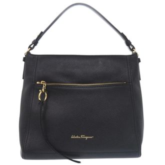 Ferragamo Leather Shoulder Bag (Pre-Owned)