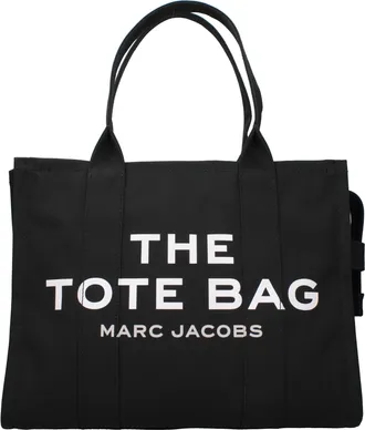 Marc Jacobs Borse a Spalla Tote Donna Tessuto Nero