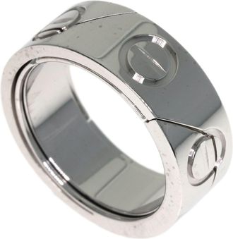 Cartier White Gold (18K) Band Ring (Pre-Owned)