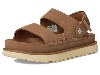 UGG Womens Goldenstar Glide Sandal, Chestnut, 6.5 UK