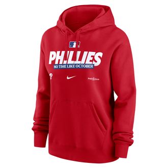 Nike Philadelphia Phillies 2026 Postseason Authentic Collection Nike Womens MLB Pullover Hoodie in Red | 00Z562QPPW-D28