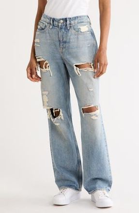 Good American Good 90s Relaxed Jeans in Indigo962 at Nordstrom Rack, Size 4