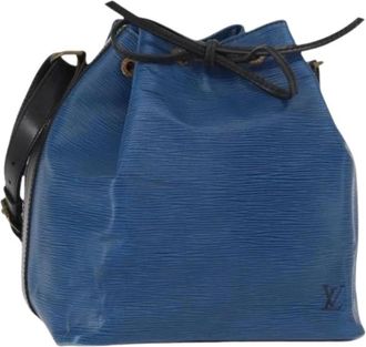 Louis Vuitton Pre-owned Bucket Bags, female, Blue, Size: ONE SIZE Pre-owned Vintage Bucket Bag