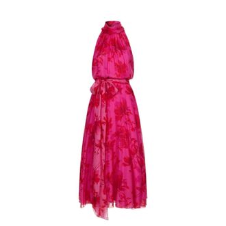 Carolina Herrera Dames, Jurken, Roze, Maat: S Zijde