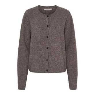 BTF-CPH Btfcph - Yak Cardigan - Dames - Truien - Bruin - Maat: L Wol