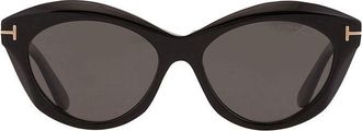 Tom Ford Cat Eye Sunglasses - Black