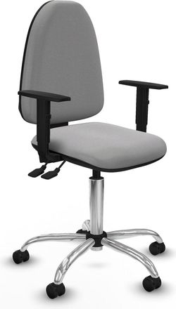 Piqueras y Crespo Silla Piqueras Y Crespo Chaudron Ergonomica Gris Claro Ajustable