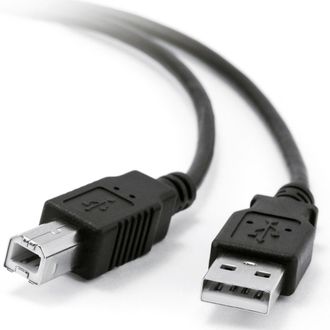 Trade Shop Trade Shop - Usb 2.0 Am/bm 2 X Mask 10m 10mt 10 Metri