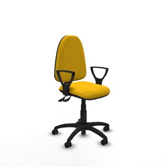 Piqueras y Crespo Silla De Oficina Piqueras Y Crespo A&yacute;na Amarillo Espuma Alta Densidad