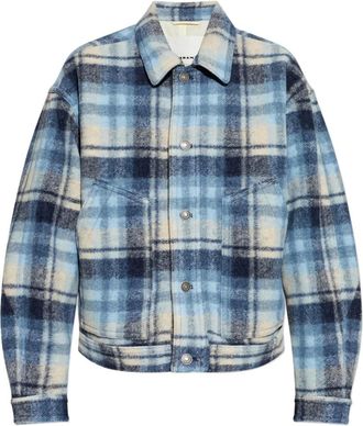 Isabel Marant Giacca Forest a quadri - Blu