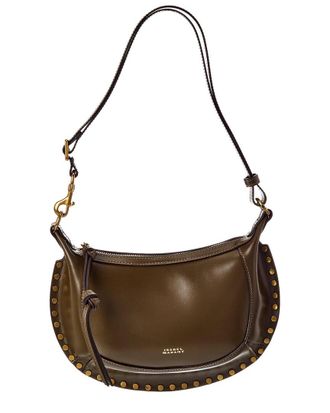 Isabel Marant Oskan Moon Leather Hobo Bag