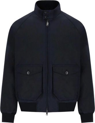 Baracuta G9 Waxed Pocket - Jackets - Hombre - Azul - 2XL