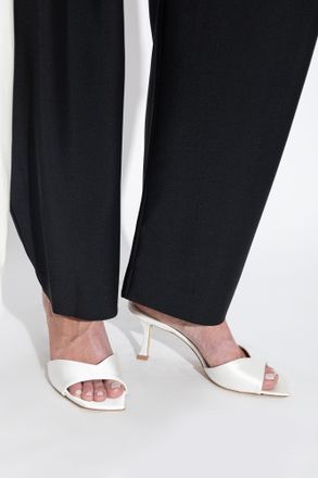 Jimmy Choo London Skye 70 Heeled Mules, Womens, Cream