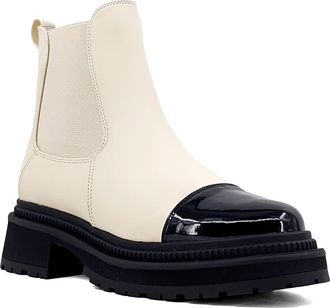 Shushop Zeina Lug Sole Chelsea Boot in Bone at Nordstrom Rack, Size 6.5