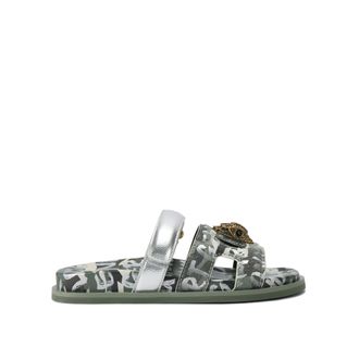 Kurt Geiger Womens Eagle Cut Out Sandal Sandals - Green