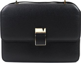 Valextra Leather Shoulder Bag (Pre-Owned)