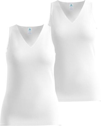 Odlo Active Light Tank 2 Pack Top f&uuml;r Damen | wei&szlig;