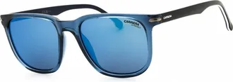 Carrera Blue Sky Mirror Square Unisex Sunglasses CA 300/S/US 0PJP/XT 54