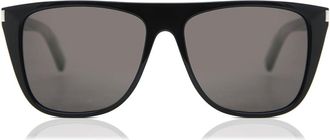 Saint Laurent SL 1/F Asian Fit 001 Mens Sunglasses Black Size 58 - Free RX Lenses - Free RX Lenses