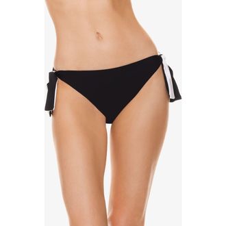 Helen Jon Reversible Tie Hipster in Black White at Nordstrom, Size X-Small