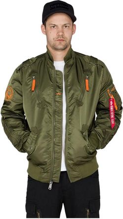 Alpha Industries Jas Falcon II - Heren - Bomber jackets - Groen - M - Nylon - Jassen