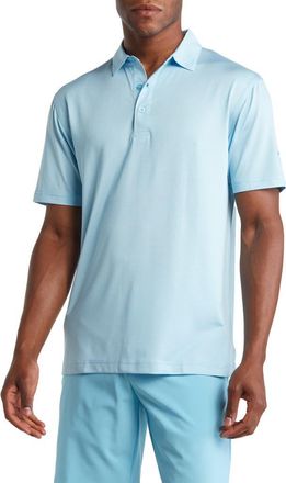 Callaway Fine Line Stripe Polo in Blue Grotto at Nordstrom Rack, Size Xx-Large