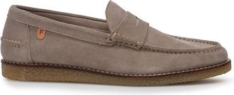 Floris Van Bommel Van Bommel loafer bruin beige met klassieke uitstraling