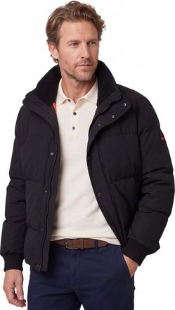 HUGO BOSS Donkerblauwe Ocamp jas BOSS Orange