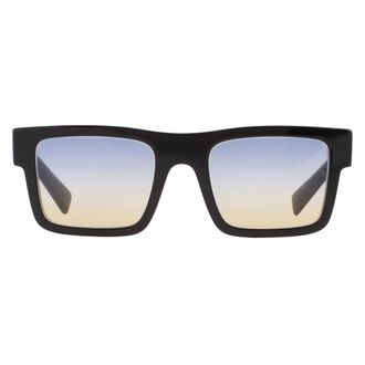 Prada Blue Shaded Yellow Rectangular Mens Sunglasses PR 19WS 1AB06Z 52