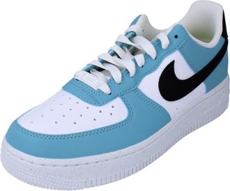 Nike Womens AIR Force ONE 07 Sneaker, Wolf Grey University Blue White, 8 UK