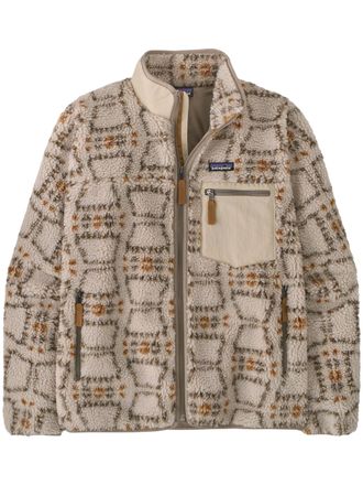 Patagonia Classic Retro-X Geometric Pattern Stand Collar Jacket