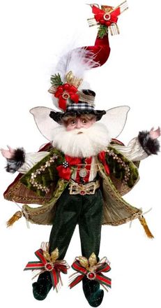 Mark Roberts Bah Humbug Fairy - 11 Inches In Green